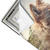 Led Wandbild Fuchs Wald Hochformat Materialvorschau