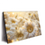 Led Wandbild Funkelnde Blumen In Gold Querformat Produktvorschau Seitlich