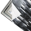 Led Wandbild Futuristische Skyline Querformat Materialvorschau