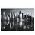 Led Wandbild Futuristische Skyline Querformat Produktvorschau Frontal