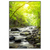 Led Wandbild Gebirgsfluss Im Wald Hochformat Produktvorschau Frontal