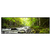 Led Wandbild Gebirgsfluss Im Wald Panorama Produktvorschau Frontal