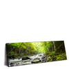 Led Wandbild Gebirgsfluss Im Wald Panorama Produktvorschau Seitlich