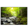 Led Wandbild Gebirgsfluss Im Wald Querformat Produktvorschau Frontal