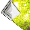 Led Wandbild Gebirgsfluss Im Wald Schmal Materialvorschau