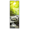 Led Wandbild Gebirgsfluss Im Wald Schmal Produktvorschau Frontal