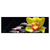 Led Wandbild Gelbe Orchidee Panorama Produktvorschau Frontal