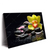Led Wandbild Gelbe Orchidee Querformat Produktvorschau Seitlich