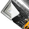 Led Wandbild Gelbe Taxis New York Querformat Materialvorschau