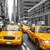 Led Wandbild Gelbe Taxis New York Querformat Zoom