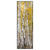 Led Wandbild Gelber Birkenwald Schmal Produktvorschau Frontal
