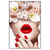 Led Wandbild Gesicht Rosen Hochformat Produktvorschau Frontal