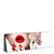 Led Wandbild Gesicht Rosen Panorama Produktvorschau Seitlich