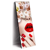 Led Wandbild Gesicht Rosen Schmal Produktvorschau Seitlich