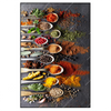 Led Wandbild Gewuerze Auf Loeffeln No 2 Hochformat Produktvorschau Frontal