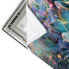 Led Wandbild Glaenzende Sukkulenten Querformat Materialvorschau