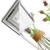 Led Wandbild Glasvasen Mit Kraeutern Panorama Materialvorschau