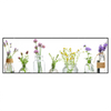 Led Wandbild Glasvasen Mit Kraeutern Panorama Produktvorschau Frontal