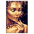 Led Wandbild Golden Girl Hochformat Produktvorschau Frontal
