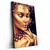 Led Wandbild Golden Girl Hochformat Produktvorschau Seitlich
