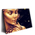 Led Wandbild Golden Girl Querformat Produktvorschau Seitlich