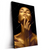 Led Wandbild Golden Skin Hochformat Produktvorschau Seitlich