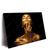 Led Wandbild Golden Skin Querformat Produktvorschau Seitlich