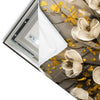 Led Wandbild Goldene Bluetenpoesie Hochformat Materialvorschau