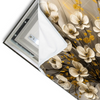 Led Wandbild Goldene Bluetenpoesie Querformat Materialvorschau