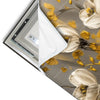 Led Wandbild Goldene Bluetenpoesie Schmal Materialvorschau