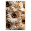 Led Wandbild Goldene Bluetenpracht Hochformat Produktvorschau Frontal