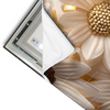 Led Wandbild Goldene Bluetenpracht Schmal Materialvorschau