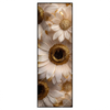 Led Wandbild Goldene Bluetenpracht Schmal Produktvorschau Frontal