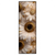 Led Wandbild Goldene Bluetenpracht Schmal Produktvorschau Frontal