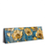 Led Wandbild Goldene Blumen Auf Blau Panorama Produktvorschau Seitlich