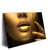 Led Wandbild Goldene Lippen Querformat Produktvorschau Seitlich