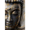 Led Wandbild Goldener Buddha Fluid Art Hochformat Motivvorschau