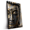 Led Wandbild Goldener Buddha Fluid Art Hochformat Produktvorschau Seitlich