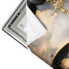 Led Wandbild Goldener Buddha Fluid Art Schmal Materialvorschau