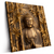 Led Wandbild Goldener Buddha Im Bambuswald Quadrat Produktvorschau Seitlich