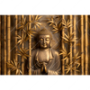 Led Wandbild Goldener Buddha Im Bambuswald Querformat Motivvorschau