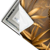 Led Wandbild Goldener Buddha Im Bambuswald Schmal Materialvorschau