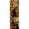 Led Wandbild Goldener Buddha Im Bambuswald Schmal Motivvorschau