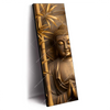 Led Wandbild Goldener Buddha Im Bambuswald Schmal Produktvorschau Seitlich