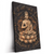 Led Wandbild Goldener Buddha No 2 Hochformat Produktvorschau Seitlich