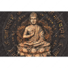 Led Wandbild Goldener Buddha No 2 Querformat Motivvorschau
