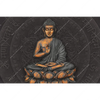 Led Wandbild Goldener Buddha Querformat Motivvorschau