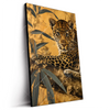 Led Wandbild Goldener Leopard Imposanter Jaeger Hochformat Produktvorschau Seitlich