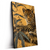 Led Wandbild Goldener Leopard Imposanter Jaeger Hochformat Produktvorschau Seitlich