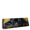 Led Wandbild Goldener Panther Panorama Produktvorschau Seitlich